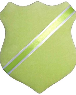 Märkessköld - Ljusgrön med grönt band